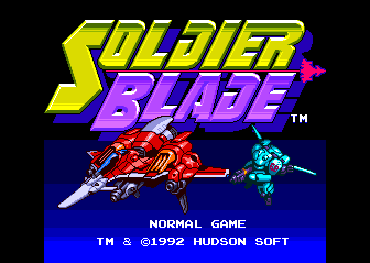  Soldier Blade (Arcade Mode) 